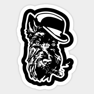 Scottish Terrier Crony Sticker